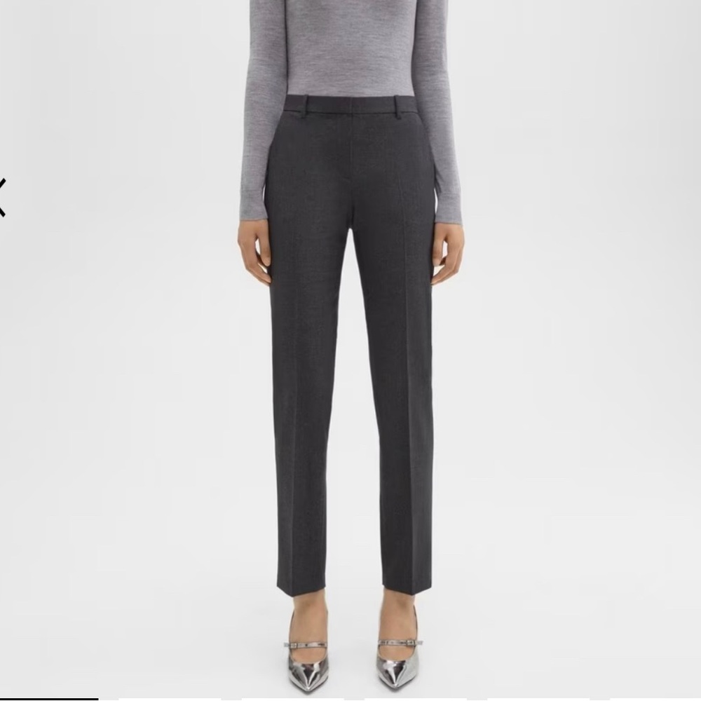 Theory Full Length Treeca pants in Good Wool.